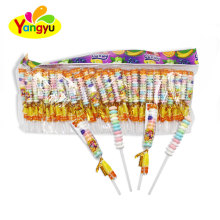 Halal Mixed Fruits Flavor Roll Candy Stick Candy Lollipop